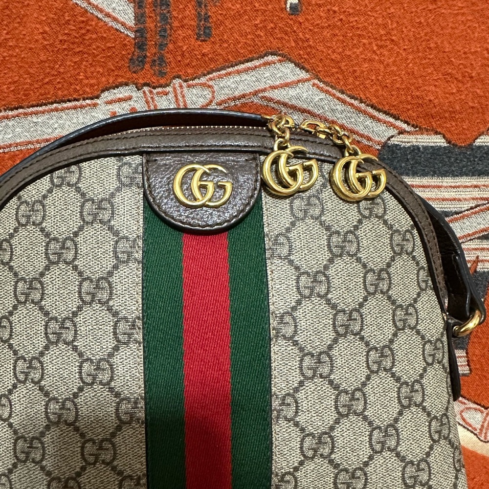 GG Ophidia Supreme Small Crossbody Bag - Picture 2 of 8